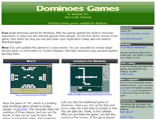 Tablet Screenshot of ccdominoes.com
